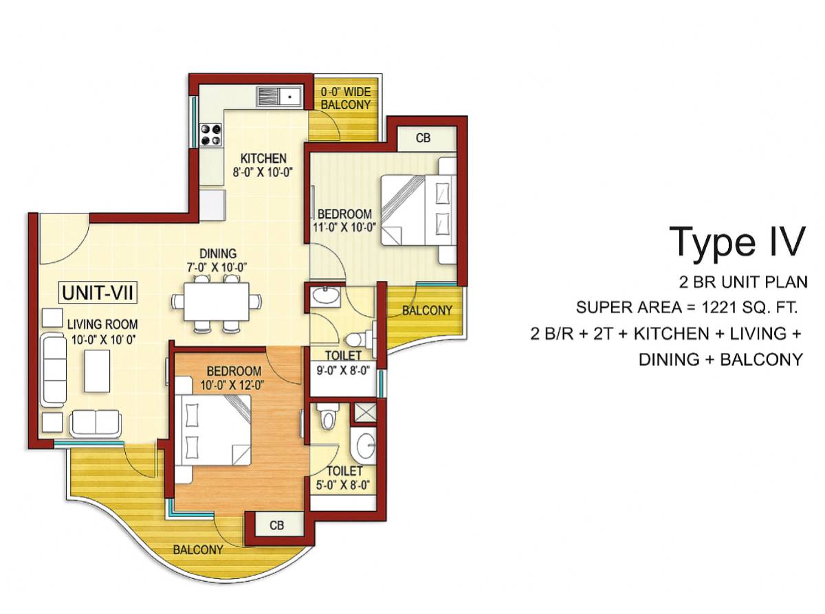 113.43 Sq.m (1221 Sq.Ft)