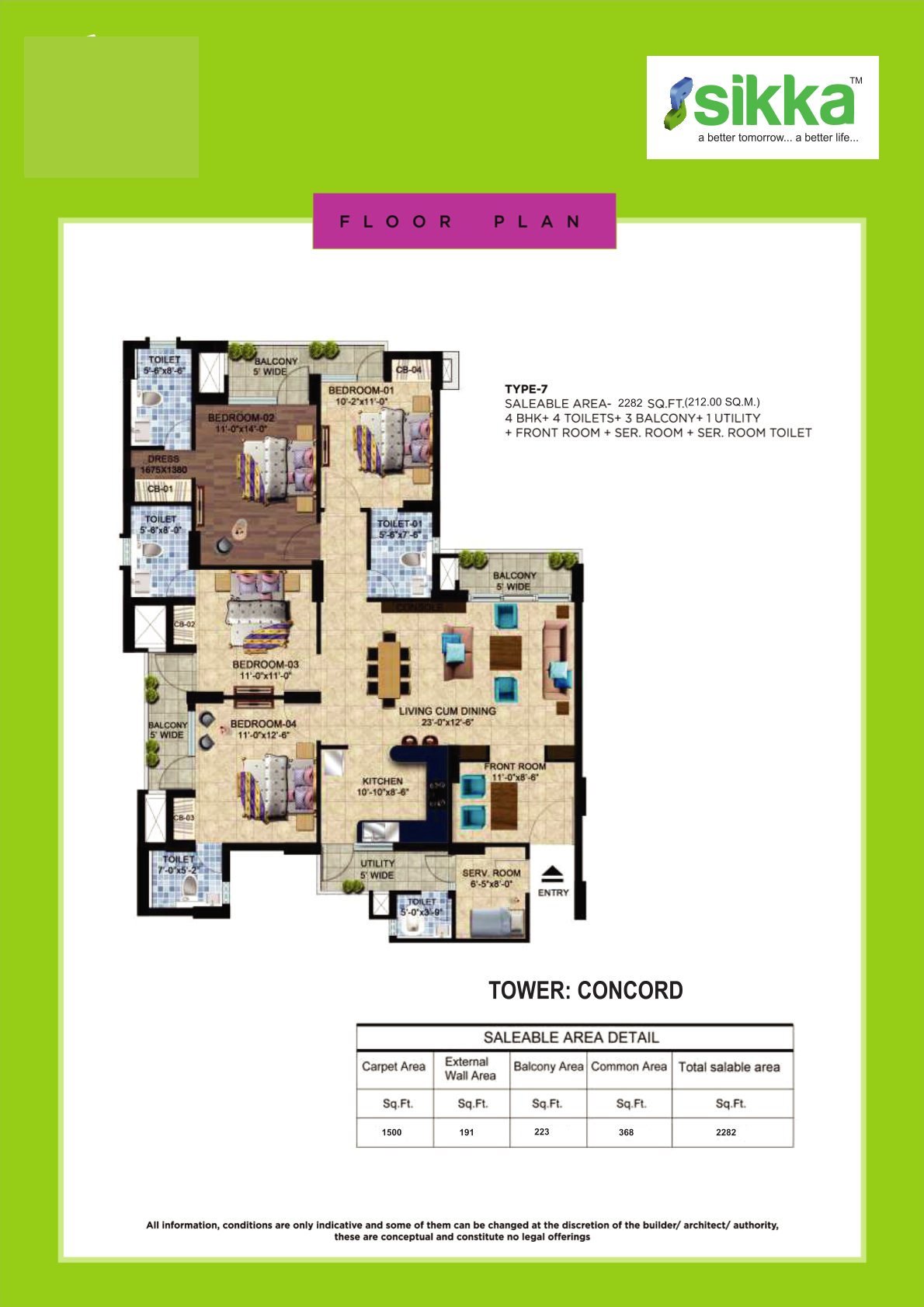 211.98 Sq.m (2282 Sq.Ft)